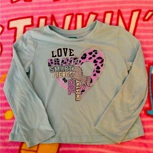 Girls 365 Garanimals inspirational shirt.